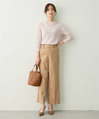 A/C DESIGN BY ALPHA CUBIC ラメリブハイネックニットプルオーバー【ハンドウォッシャブル】_subthumb_15