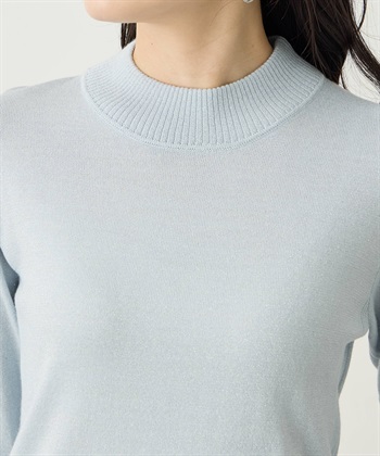 A/C DESIGN BY ALPHA CUBIC ラメリブハイネックニットプルオーバー【ハンドウォッシャブル】_subthumb_17