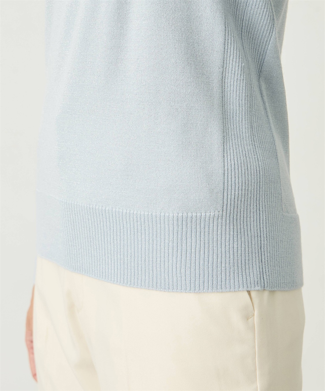 A/C DESIGN BY ALPHA CUBIC ラメリブハイネックニットプルオーバー【ハンドウォッシャブル】_sub_19