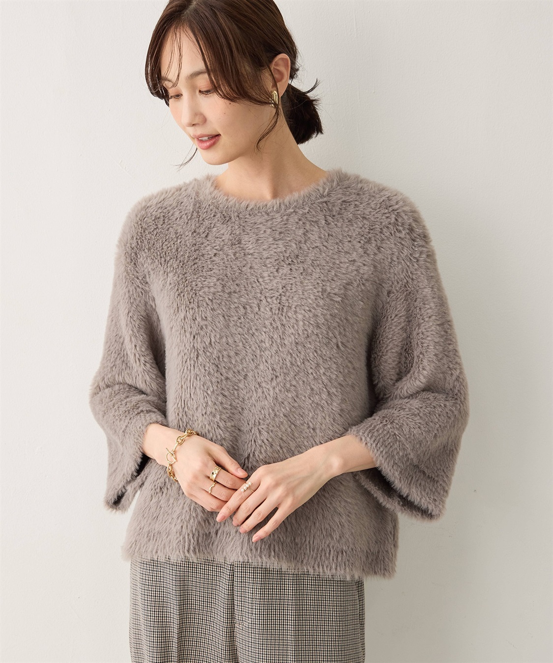 A/C DESIGN BY ALPHA CUBIC ファーニットプルオーバー_sub_1