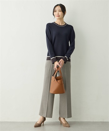 A/C DESIGN BY ALPHA CUBIC 配色ニットプルオーバー_subthumb_9