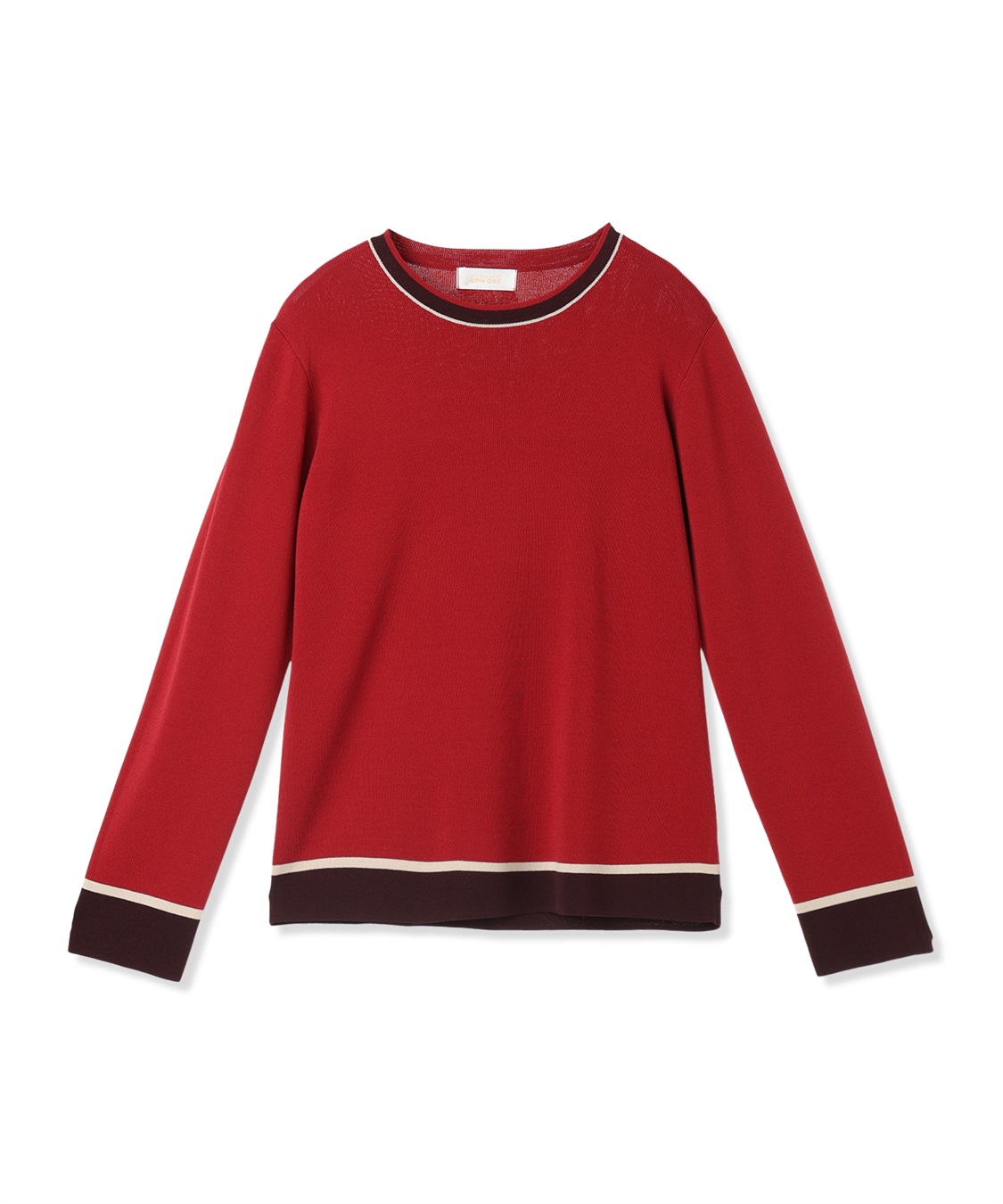 A/C DESIGN BY ALPHA CUBIC 配色ニットプルオーバー_sub_16