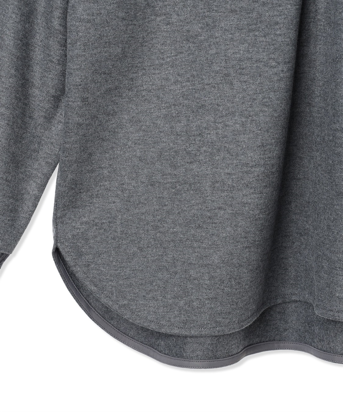 A/C DESIGN BY ALPHA CUBIC 袖リブラウンドヘムニットプルオーバー_sub_14