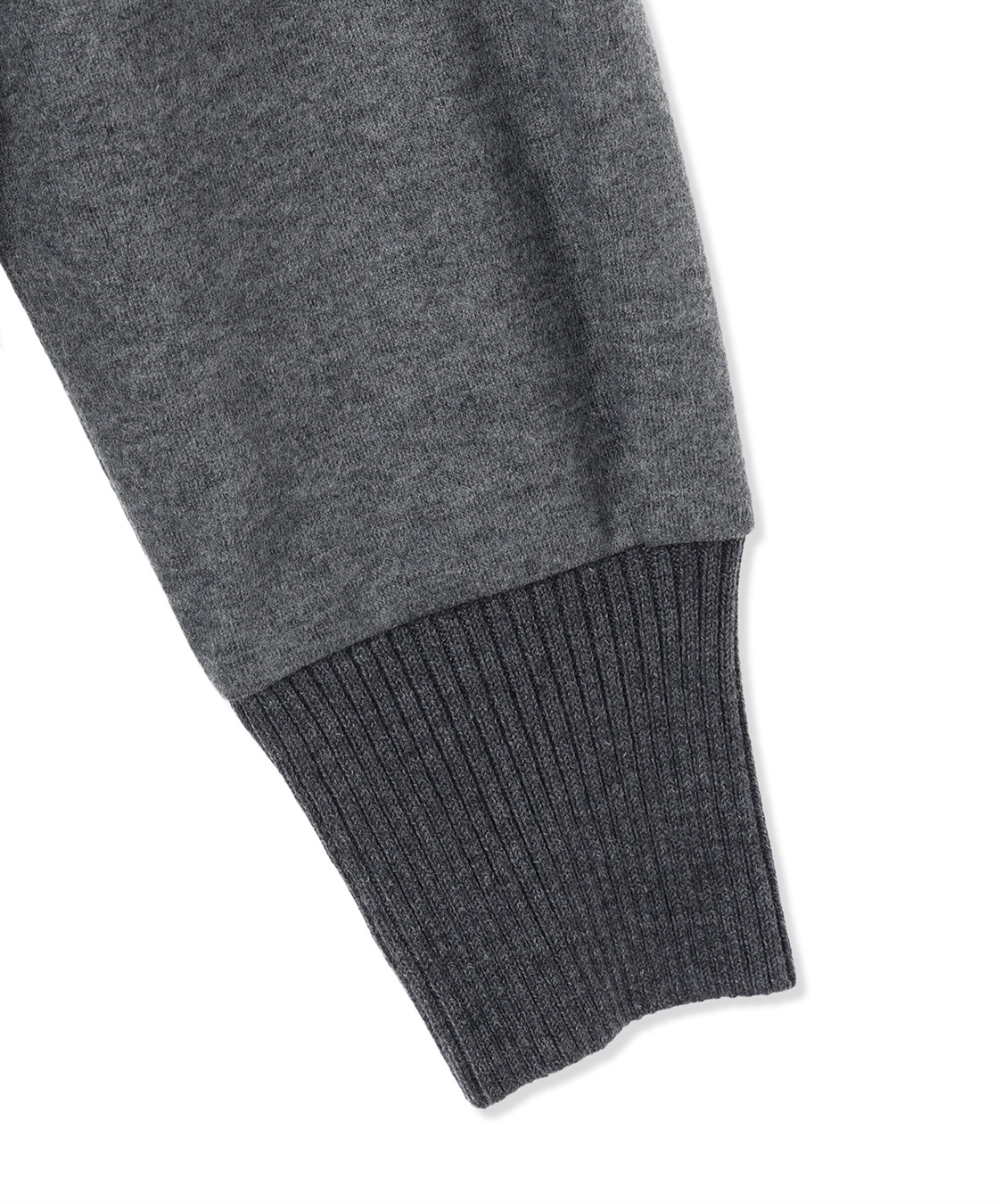 A/C DESIGN BY ALPHA CUBIC 袖リブラウンドヘムニットプルオーバー_sub_15