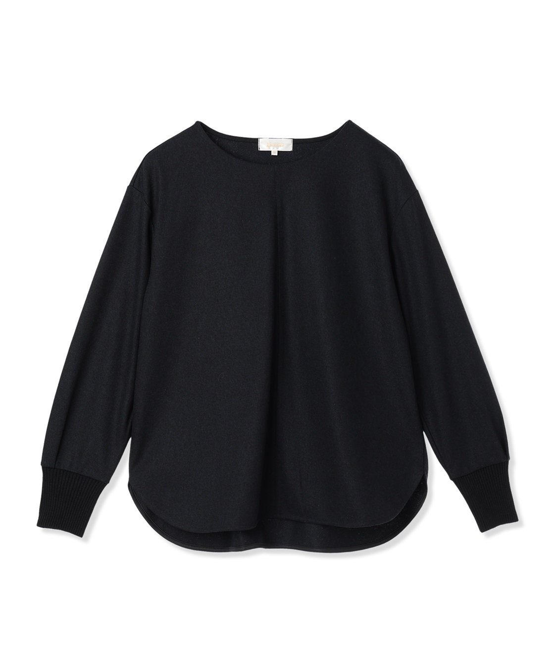 A/C DESIGN BY ALPHA CUBIC 袖リブラウンドヘムニットプルオーバー_sub_18