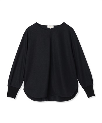 A/C DESIGN BY ALPHA CUBIC 袖リブラウンドヘムニットプルオーバー_subthumb_18