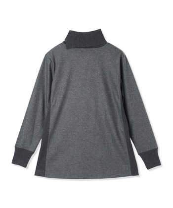 A/C DESIGN BY ALPHA CUBIC リブ切り替えハイネックニットプルオーバー_subthumb_12