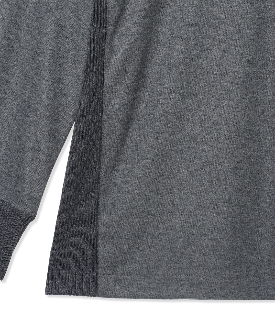A/C DESIGN BY ALPHA CUBIC リブ切り替えハイネックニットプルオーバー_sub_14