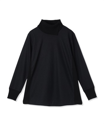 A/C DESIGN BY ALPHA CUBIC リブ切り替えハイネックニットプルオーバー_subthumb_18