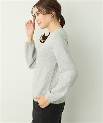 A/C DESIGN BY ALPHA CUBIC スパンコールニットプルオーバー_subthumb_2