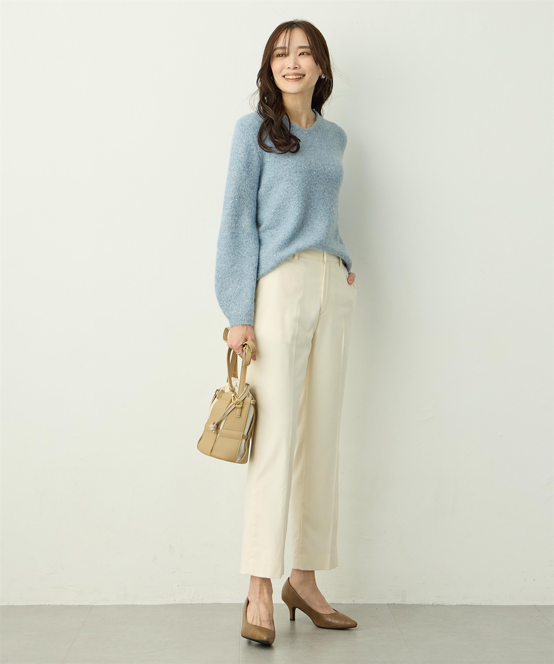 A/C DESIGN BY ALPHA CUBIC スパンコールニットプルオーバー_sub_9