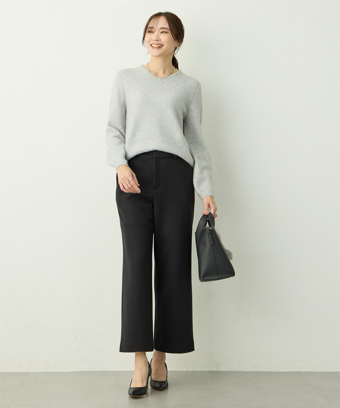 A/C DESIGN BY ALPHA CUBIC スパンコールニットプルオーバー_sub_11