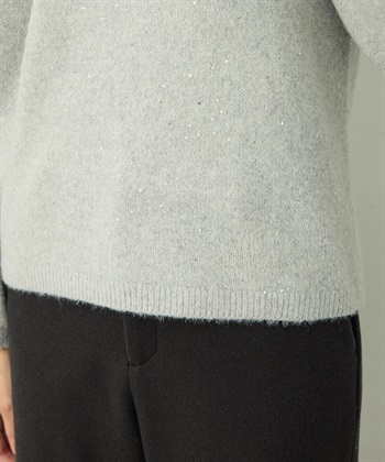 A/C DESIGN BY ALPHA CUBIC スパンコールニットプルオーバー_subthumb_14