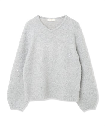 A/C DESIGN BY ALPHA CUBIC スパンコールニットプルオーバー_subthumb_16