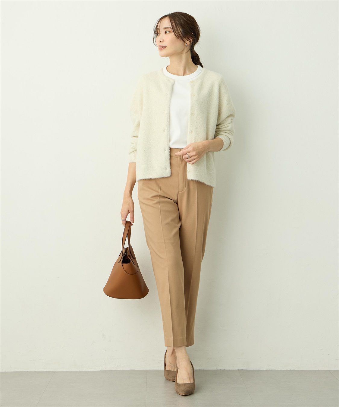 A/C DESIGN BY ALPHA CUBIC スパンコールニットカーディガン_sub_6