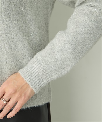 A/C DESIGN BY ALPHA CUBIC スパンコールニットカーディガン_subthumb_11