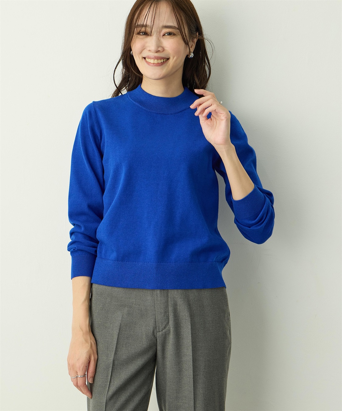 A/C DESIGN BY ALPHA CUBIC ベーシックニットプルオーバー_sub_5