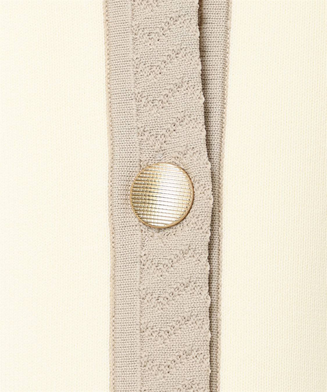 A/C DESIGN BY ALPHA CUBIC バイカラーニットカーディガン【ハンドウォッシャブル】_sub_24