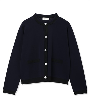 A/C DESIGN BY ALPHA CUBIC バイカラーニットカーディガン【ハンドウォッシャブル】_subthumb_27