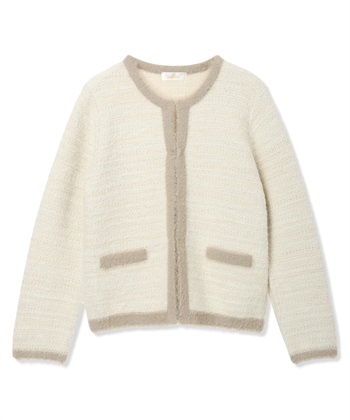 A/C DESIGN BY ALPHA CUBIC バイカラーニットカーディガン_subthumb_14