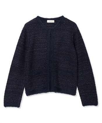 A/C DESIGN BY ALPHA CUBIC バイカラーニットカーディガン_subthumb_23