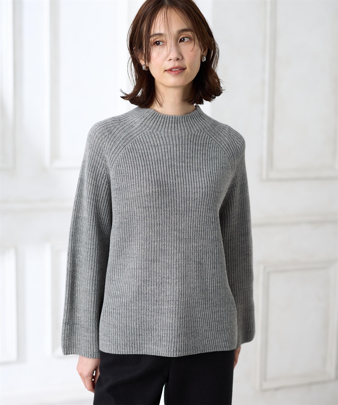 A/C DESIGN BY ALPHA CUBIC ラメニットプルオーバー_sub_5