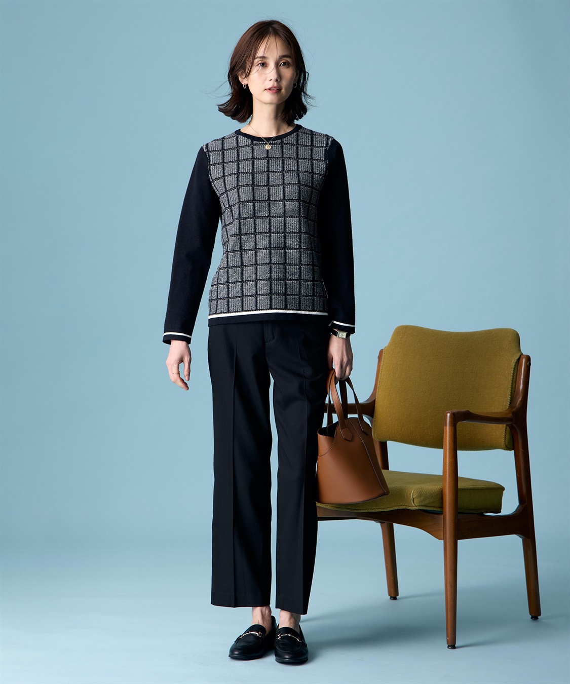 A/C DESIGN BY ALPHA CUBIC フロントジャガードプルオーバー_sub_8