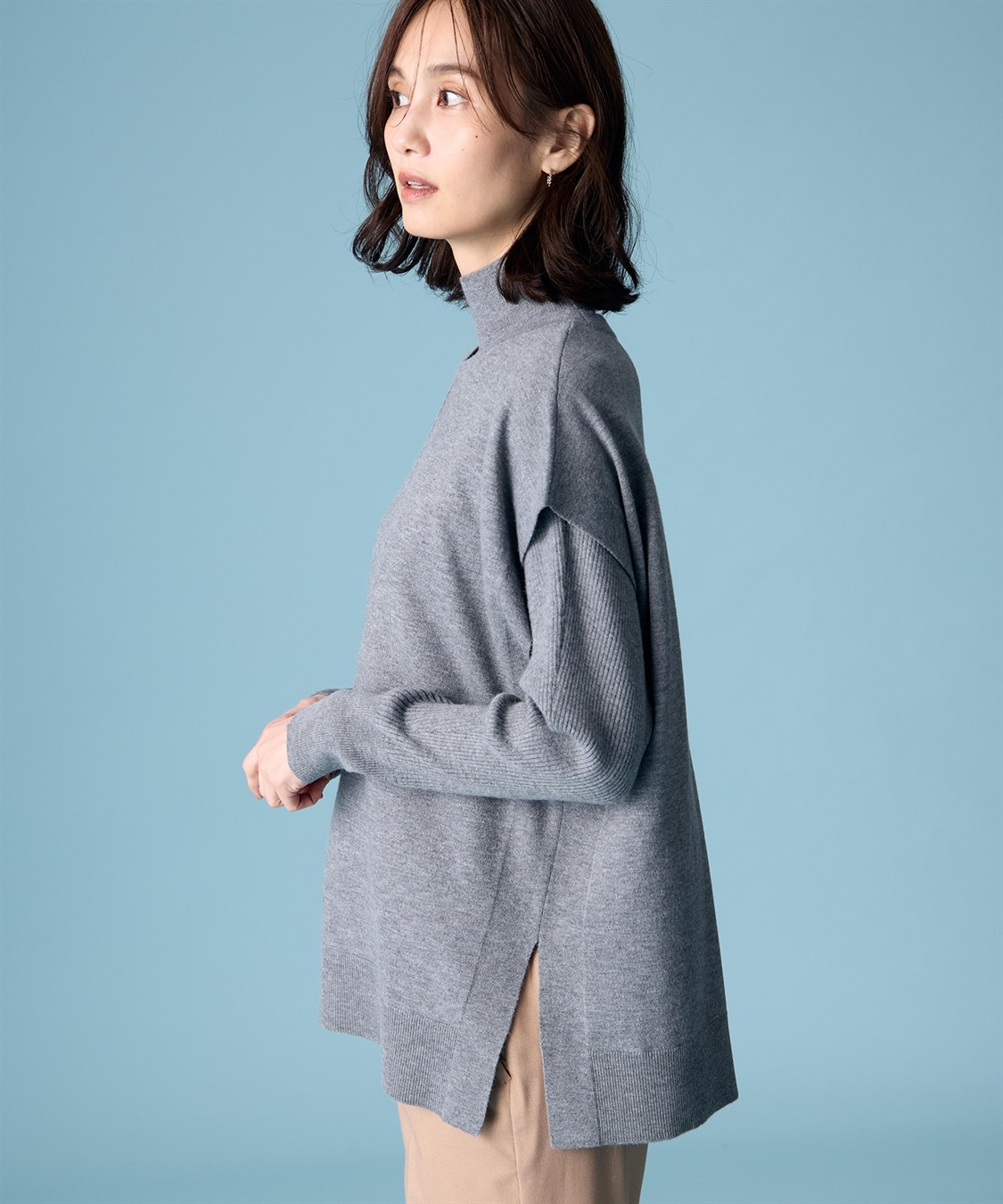 A/C DESIGN BY ALPHA CUBIC ニットアンサンブル_sub_2