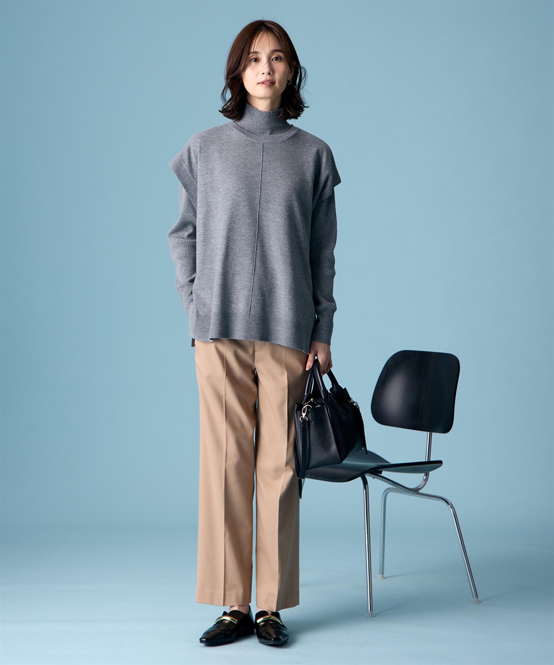 A/C DESIGN BY ALPHA CUBIC ニットアンサンブル_sub_9