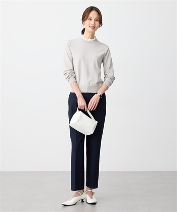 A/C DESIGN BY ALPHA CUBIC フリルカラードッキングプルオーバー【ウォッシャブル】_subthumb_7