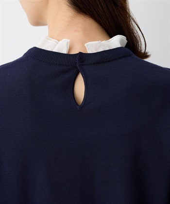 A/C DESIGN BY ALPHA CUBIC フリルカラードッキングプルオーバー【ウォッシャブル】_subthumb_14