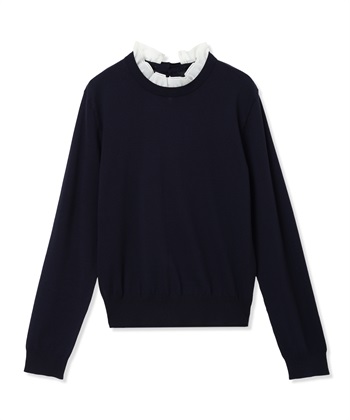 A/C DESIGN BY ALPHA CUBIC フリルカラードッキングプルオーバー【ウォッシャブル】_subthumb_15