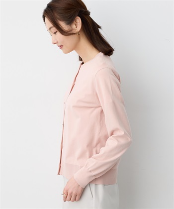 A/C DESIGN BY ALPHA CUBIC クルーネックニットカーディガン【ウォッシャブル】_subthumb_4