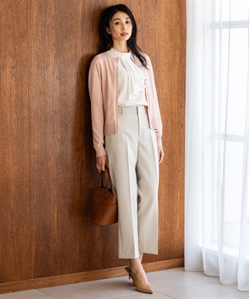 A/C DESIGN BY ALPHA CUBIC クルーネックニットカーディガン【ウォッシャブル】_subthumb_9