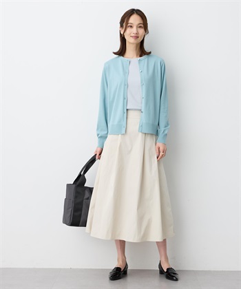 A/C DESIGN BY ALPHA CUBIC クルーネックニットカーディガン【ウォッシャブル】_subthumb_15