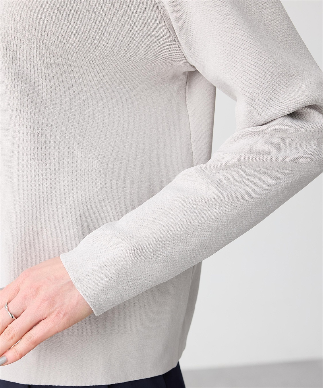 A/C DESIGN BY ALPHA CUBIC パールボタンカーディガン【ウォッシャブル】_sub_13