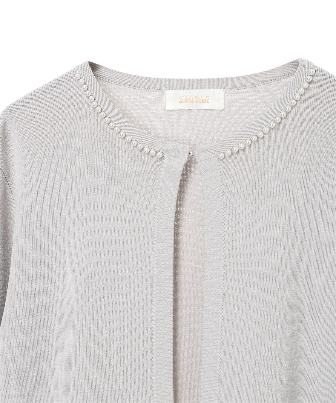 A/C DESIGN BY ALPHA CUBIC パールボタンカーディガン【ウォッシャブル】_sub_17