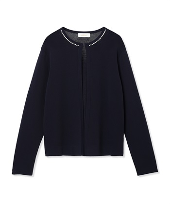 A/C DESIGN BY ALPHA CUBIC パールボタンカーディガン【ウォッシャブル】_subthumb_23