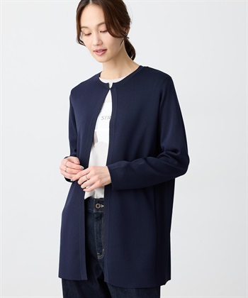 A/C DESIGN BY ALPHA CUBIC カラーラインコーディガン【ウォッシャブル】_subthumb_2