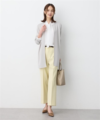 A/C DESIGN BY ALPHA CUBIC カラーラインコーディガン【ウォッシャブル】_subthumb_9