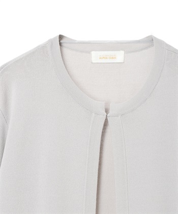 A/C DESIGN BY ALPHA CUBIC カラーラインコーディガン【ウォッシャブル】_subthumb_19