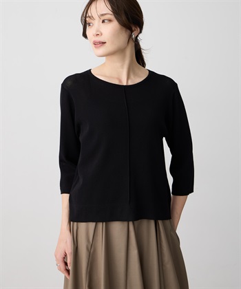 A/C DESIGN BY ALPHA CUBIC 裾シアー切替プルオーバー_subthumb_3