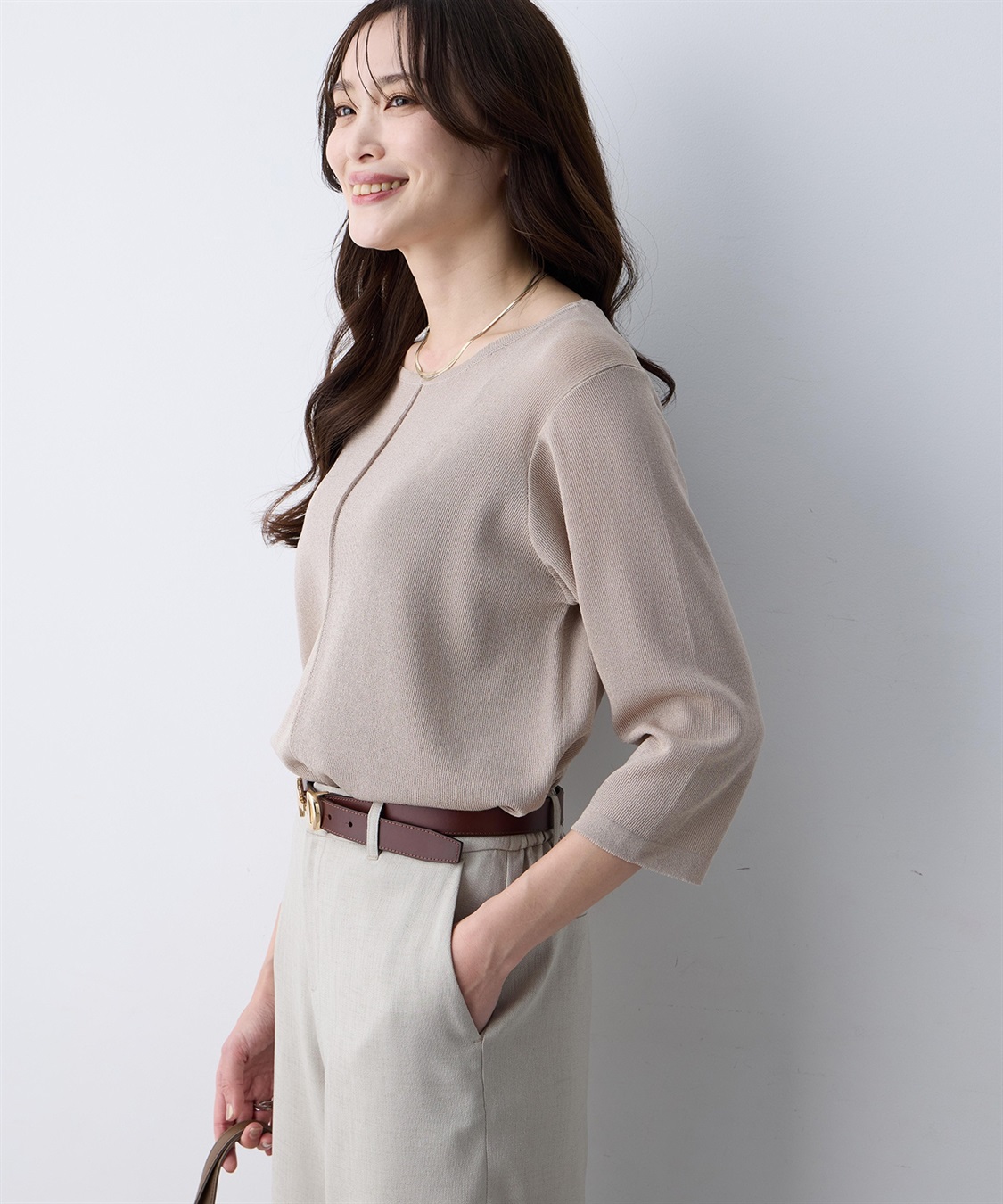 A/C DESIGN BY ALPHA CUBIC 裾シアー切替プルオーバー_sub_8