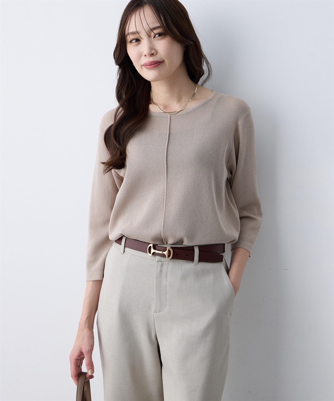 A/C DESIGN BY ALPHA CUBIC 裾シアー切替プルオーバー_sub_9