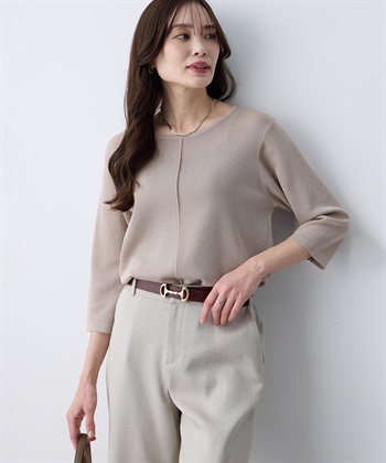 A/C DESIGN BY ALPHA CUBIC 裾シアー切替プルオーバー_subthumb_10