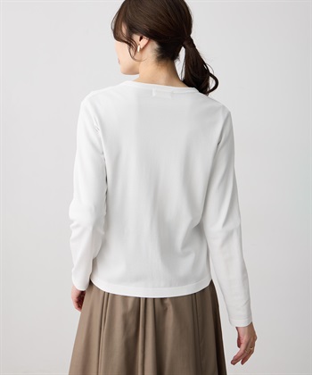 A/C DESIGN BY ALPHA CUBIC クルーネックカーディガン【接触冷感・UVカット・ウォッシャブル】_subthumb_7