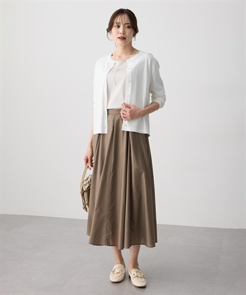 A/C DESIGN BY ALPHA CUBIC クルーネックカーディガン【接触冷感・UVカット・ウォッシャブル】_subthumb_17