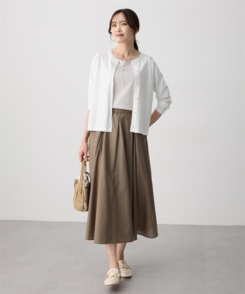 A/C DESIGN BY ALPHA CUBIC クルーネックカーディガン【接触冷感・UVカット・ウォッシャブル】_subthumb_18