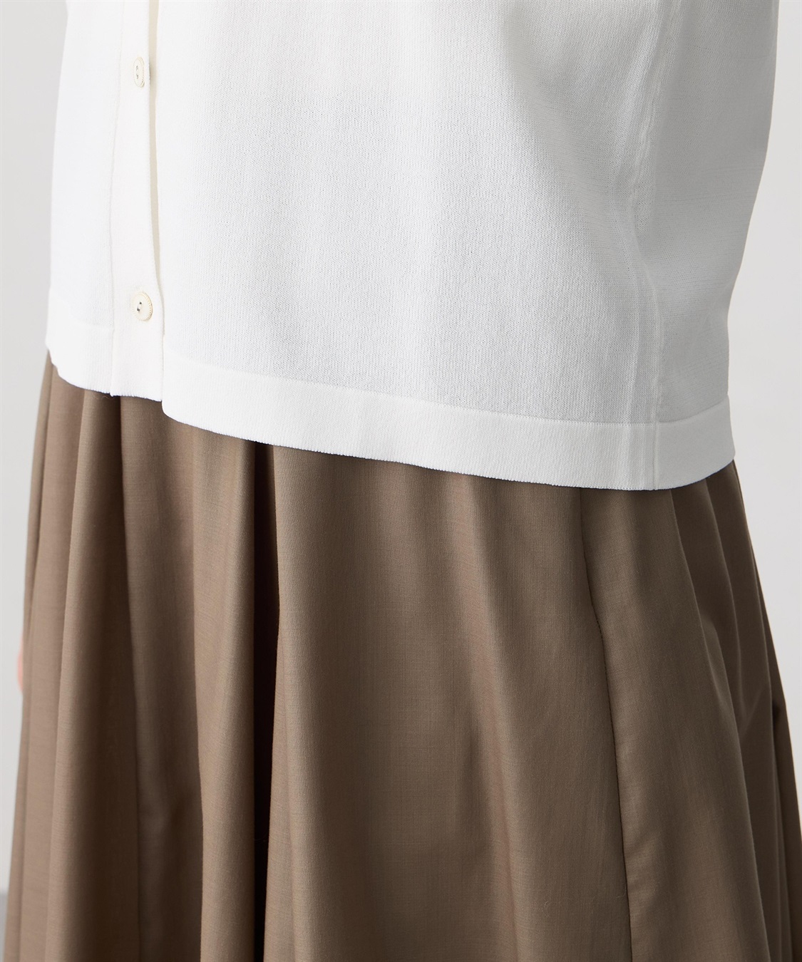 A/C DESIGN BY ALPHA CUBIC クルーネックカーディガン【接触冷感・UVカット・ウォッシャブル】_sub_21