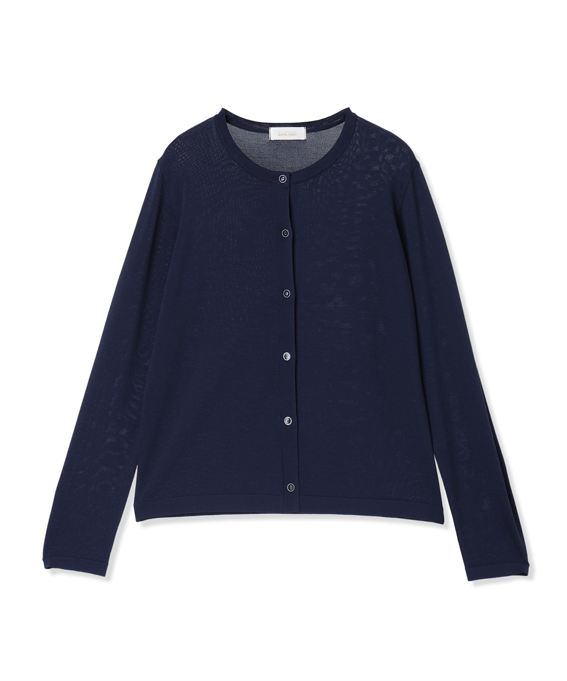 A/C DESIGN BY ALPHA CUBIC クルーネックカーディガン【接触冷感・UVカット・ウォッシャブル】_sub_29